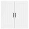 vidaXL Kitchen Wall Cabinet with Door High Gloss White 80 x 31 x 80 cm
