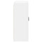vidaXL Kitchen Wall Cabinet with Door High Gloss White 80 x 31 x 80 cm