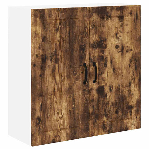 vidaXL Kitchen Wall Cabinet Smoked Oak 80 x 31 x 80 cm Engineered Wood