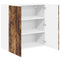 vidaXL Kitchen Wall Cabinet Smoked Oak 80 x 31 x 80 cm Engineered Wood