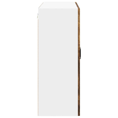 vidaXL Kitchen Wall Cabinet Smoked Oak 80 x 31 x 80 cm Engineered Wood