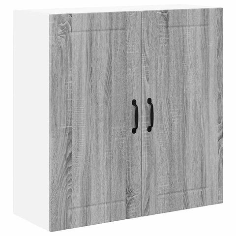 vidaXL Kitchen Wall Cabinet with Shelf Grey Sonoma 80 x 31 x 80 cm