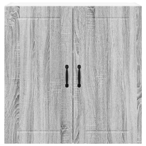 vidaXL Kitchen Wall Cabinet with Shelf Grey Sonoma 80 x 31 x 80 cm