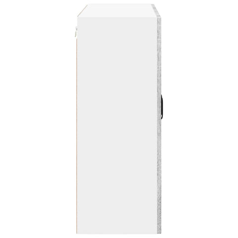 vidaXL Kitchen Wall Cabinet with Shelf Grey Sonoma 80 x 31 x 80 cm