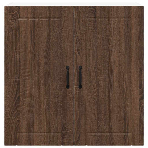 vidaXL Kitchen Wall Cabinet Brown Oak 80 x 31 x 80 cm Engineered Wood