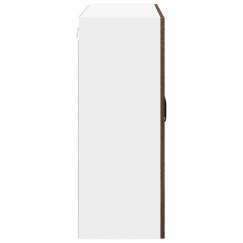 vidaXL Kitchen Wall Cabinet Brown Oak 80 x 31 x 80 cm Engineered Wood