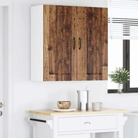 vidaXL Kitchen Wall Cabinet Old Wood 80 x 31 x 80 cm Engineered Wood