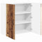 vidaXL Kitchen Wall Cabinet Old Wood 80 x 31 x 80 cm Engineered Wood