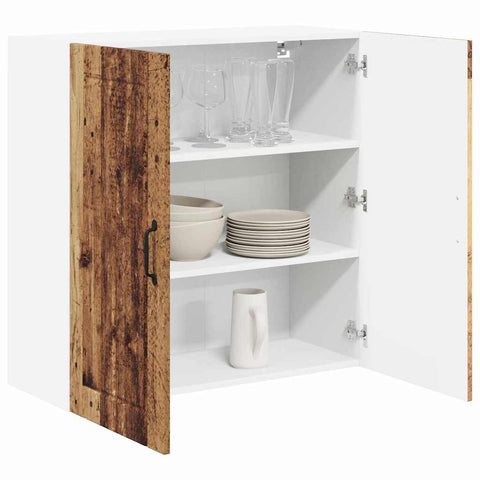 vidaXL Kitchen Wall Cabinet Old Wood 80 x 31 x 80 cm Engineered Wood