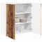 vidaXL Kitchen Wall Cabinet Old Wood 80 x 31 x 80 cm Engineered Wood