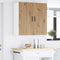 vidaXL Kitchen Wall Cabinet with Shelf Artisan Oak 80 x 31 x 80 cm