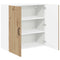 vidaXL Kitchen Wall Cabinet with Shelf Artisan Oak 80 x 31 x 80 cm
