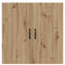 vidaXL Kitchen Wall Cabinet with Shelf Artisan Oak 80 x 31 x 80 cm