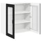 vidaXL Kitchen Wall Cabinet Black 80 x 31 x 80 cm Engineered Wood