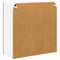 vidaXL Kitchen Wall Cabinet Black 80 x 31 x 80 cm Engineered Wood