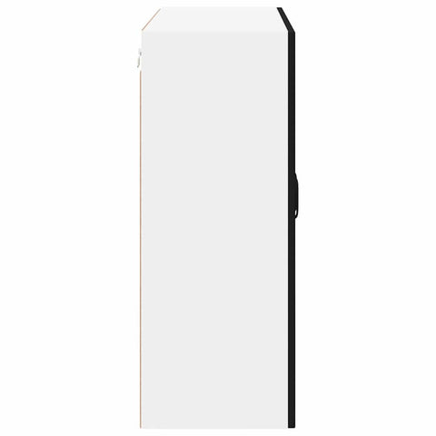 vidaXL Kitchen Wall Cabinet Black 80 x 31 x 80 cm Engineered Wood