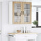 vidaXL Kitchen Wall Cabinet Sonoma Oak 80 x 31 x 80 cm Engineered Wood