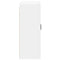 vidaXL Kitchen Wall Cabinet with Door High Gloss White 80 x 31 x 80 cm