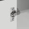 vidaXL Kitchen Wall Cabinet Black 57 x 57 x 80 cm Engineered Wood