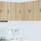 vidaXL Kitchen Wall Cabinet Sonoma Oak 57 x 57 x 80 cm Engineered Wood
