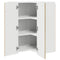 vidaXL Kitchen Wall Cabinet Sonoma Oak 57 x 57 x 80 cm Engineered Wood