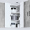 vidaXL Kitchen Wall Cabinet with Shelf Concrete Grey 57 x 57 x 80 cm