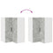 vidaXL Kitchen Wall Cabinet with Shelf Concrete Grey 57 x 57 x 80 cm