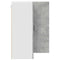 vidaXL Kitchen Wall Cabinet with Shelf Concrete Grey 57 x 57 x 80 cm