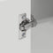 vidaXL Kitchen Wall Cabinet with Door High Gloss White 57 x 57 x 80 cm