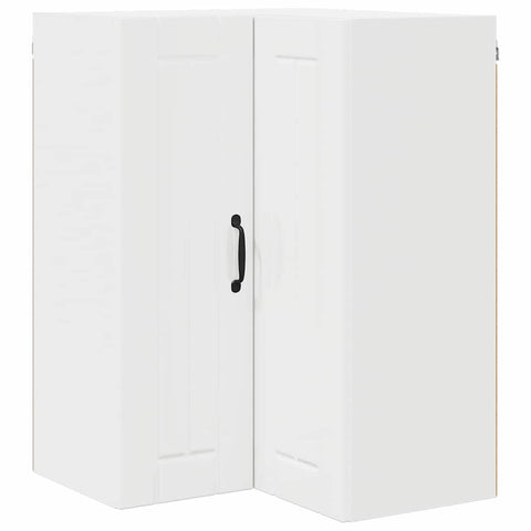 vidaXL Kitchen Wall Cabinet with Door High Gloss White 57 x 57 x 80 cm