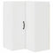 vidaXL Kitchen Wall Cabinet with Door High Gloss White 57 x 57 x 80 cm