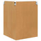 vidaXL Kitchen Wall Cabinet with Door High Gloss White 57 x 57 x 80 cm