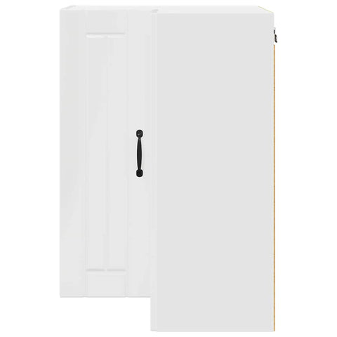 vidaXL Kitchen Wall Cabinet with Door High Gloss White 57 x 57 x 80 cm