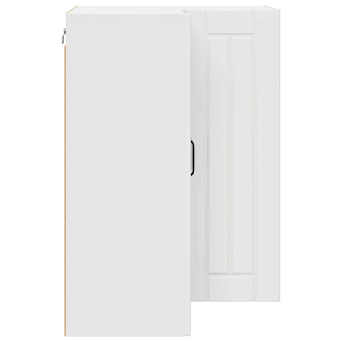 vidaXL Kitchen Wall Cabinet with Door High Gloss White 57 x 57 x 80 cm