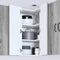 vidaXL Kitchen Wall Cabinet with Shelf Grey Sonoma 57 x 57 x 80 cm