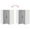 vidaXL Kitchen Wall Cabinet with Shelf Grey Sonoma 57 x 57 x 80 cm