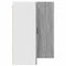 vidaXL Kitchen Wall Cabinet with Shelf Grey Sonoma 57 x 57 x 80 cm