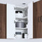 vidaXL Kitchen Wall Cabinet Brown Oak 57 x 57 x 80 cm Engineered Wood