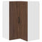 vidaXL Kitchen Wall Cabinet Brown Oak 57 x 57 x 80 cm Engineered Wood