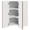 vidaXL Kitchen Wall Cabinet Brown Oak 57 x 57 x 80 cm Engineered Wood