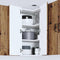 vidaXL Kitchen Wall Cabinet Old Wood 57 x 57 x 80 cm Engineered Wood