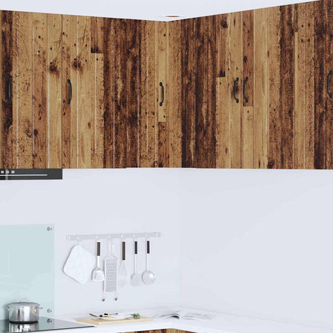 vidaXL Kitchen Wall Cabinet Old Wood 57 x 57 x 80 cm Engineered Wood