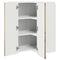 vidaXL Kitchen Wall Cabinet Old Wood 57 x 57 x 80 cm Engineered Wood