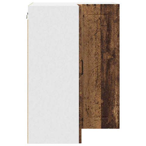 vidaXL Kitchen Wall Cabinet Old Wood 57 x 57 x 80 cm Engineered Wood