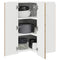 vidaXL Kitchen Wall Cabinet with Shelf Artisan Oak 57 x 57 x 80 cm