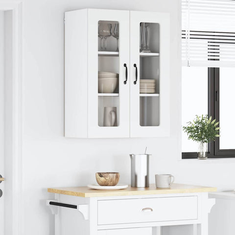 vidaXL Kitchen Wall Cabinet White 60 x 31 x 80 cm Engineered Wood