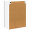 vidaXL Kitchen Wall Cabinet Black 60 x 31 x 80 cm Engineered Wood