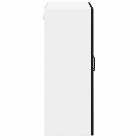 vidaXL Kitchen Wall Cabinet Black 60 x 31 x 80 cm Engineered Wood