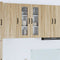 vidaXL Kitchen Wall Cabinet Sonoma Oak 60 x 31 x 80 cm Engineered Wood