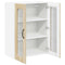 vidaXL Kitchen Wall Cabinet Sonoma Oak 60 x 31 x 80 cm Engineered Wood